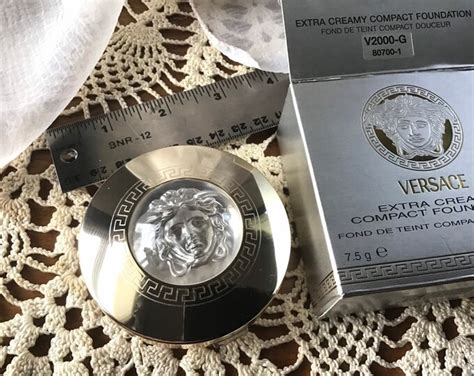 Vintage Versace Extra Creamy Compact Foundation Pristine 